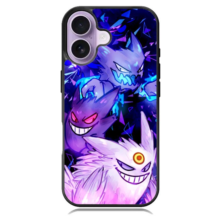 Gengar Sinister Pokemon iPhone 17 Case BC2222