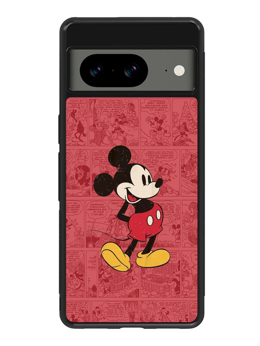 Mickey Mouse Retro Comic Google Pixel 8a Case