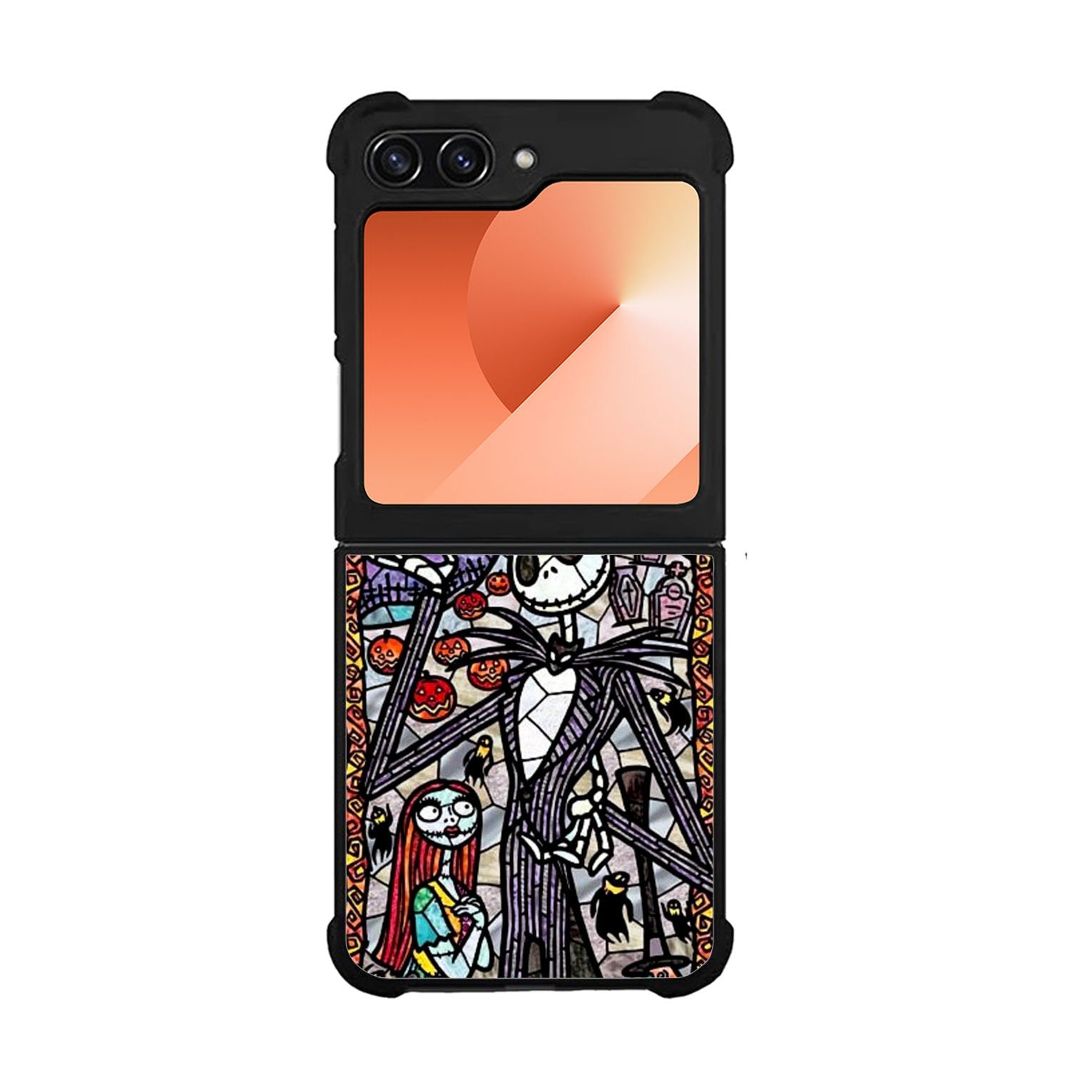 Nightmare Before Christmas Art Glass Case Samsung Galaxy Z Flip 6 5G BC2090