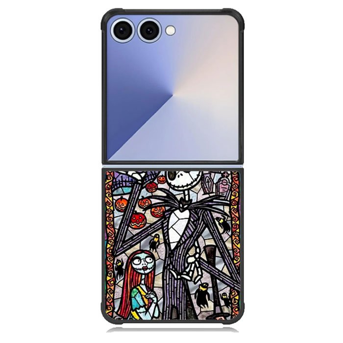 Nightmare Before Christmas Art Glass Samsung Galaxy Z Flip 7 Case BC2090