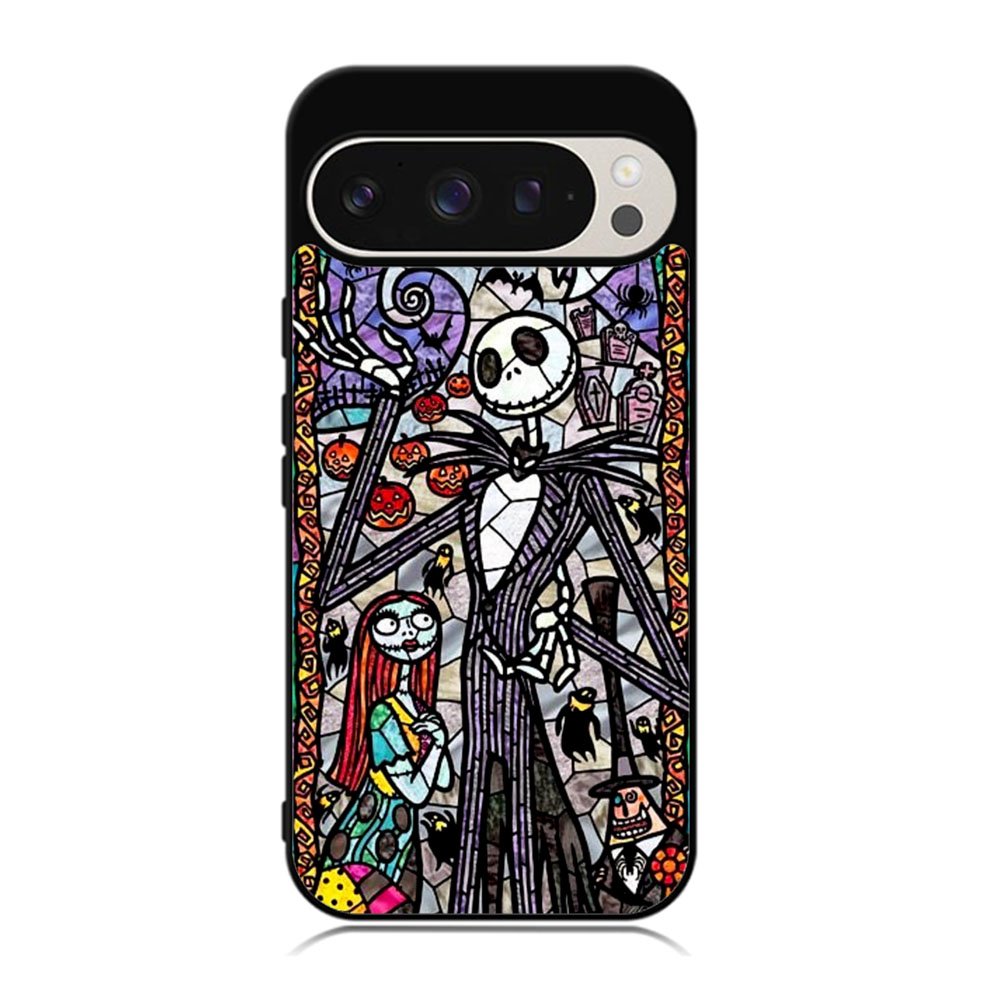 Nightmare Before Christmas Art Glass Case Google Pixel 9 Pro XL BC2090