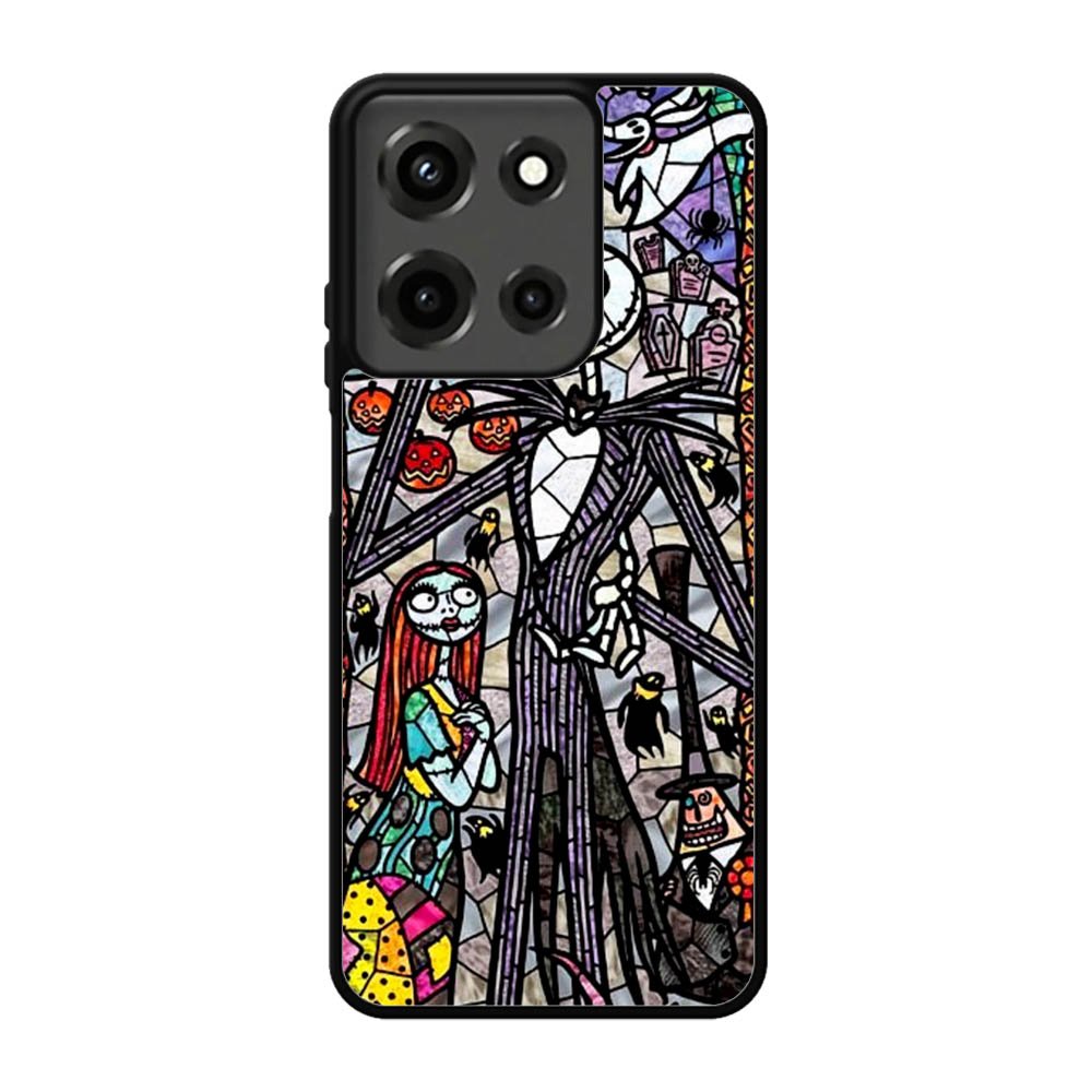 Nightmare Before Christmas Art Glass Motorola Moto G 5G 2025 Case FE4796