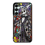 Nightmare Before Christmas Art Glass Samsung Galaxy A16 Case BC2090