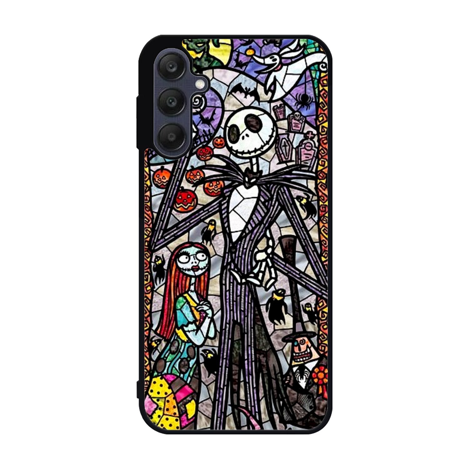 Nightmare Before Christmas Art Glass Samsung Galaxy A25 5G Case BC2090