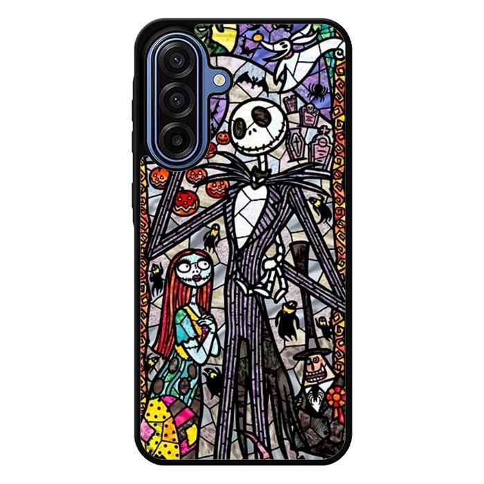 Nightmare Before Christmas Art Glass Samsung Galaxy A17 5G Case BC2090