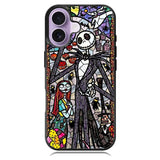 Nightmare Before Christmas Art Glass iPhone 17 Case BC2090