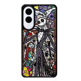 Nightmare Before Christmas Art Glass Samsung Galaxy S25 Edge Case Case