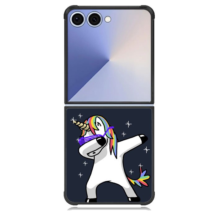 Unicorn Dab Samsung Galaxy Z Flip 7 Case BC1989