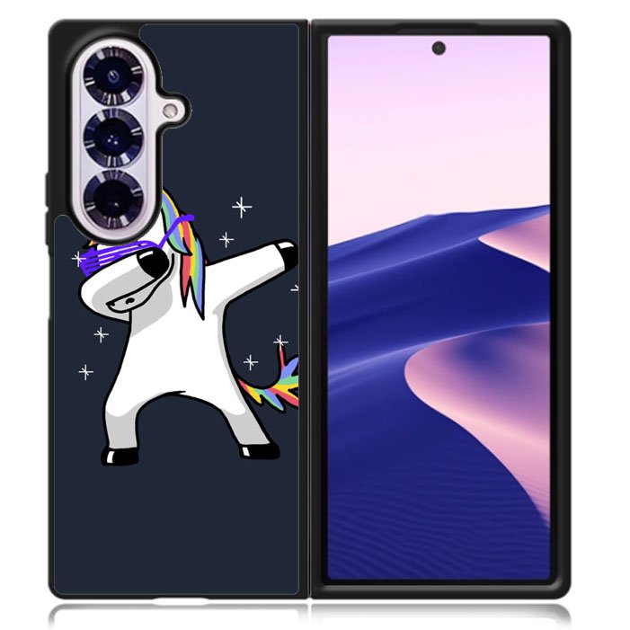 Unicorn Dab Samsung Galaxy Z Fold 7 5G Case BC1989