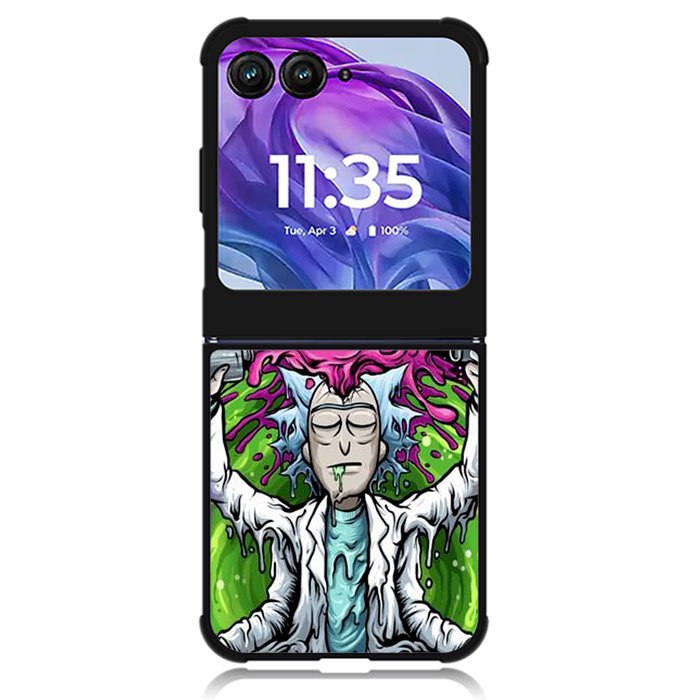 Rick N Morty Art Motorola Moto Razr 2024 , Moto Razr 50 Case
