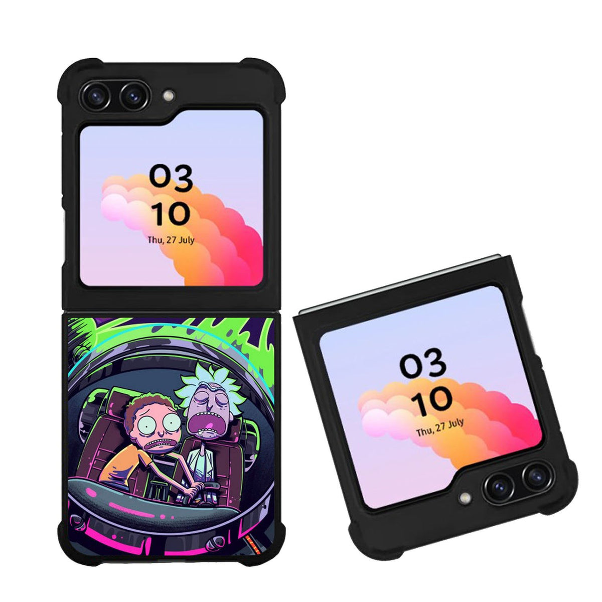 Rick n Morty Scary Case Samsung Galaxy Z Flip 5 5G BC2045