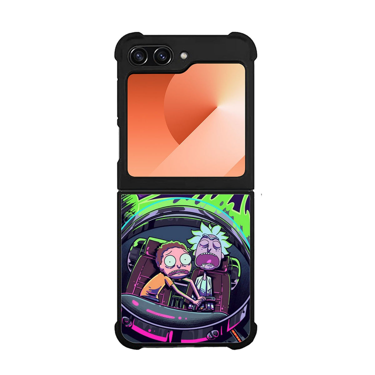 Rick n Morty Scary Case Samsung Galaxy Z Flip 6 5G BC2045