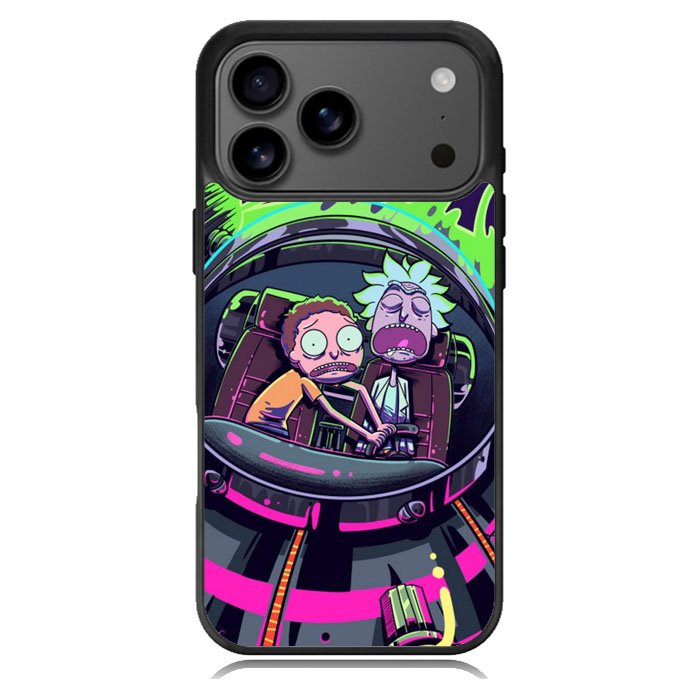 Rick n Morty Scary iPhone 17 Pro Case BC2045