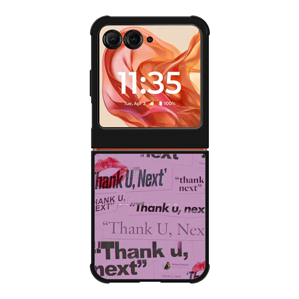 Thank You Next Ariana Grande Motorola Moto Razr 2025/2024 , Moto Razr 60/50 Case BC2004