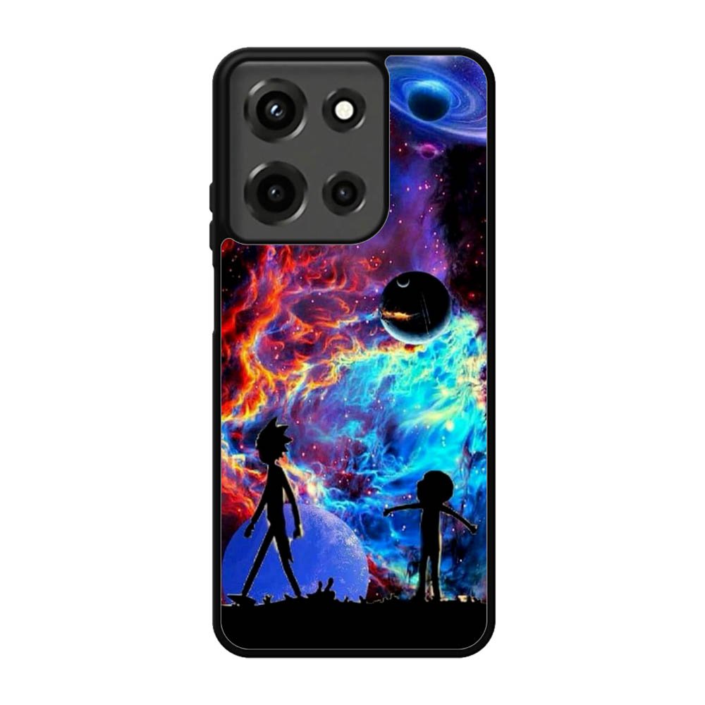 Rick And Morty Flat Motorola Moto G 5G 2025 Case FE6067