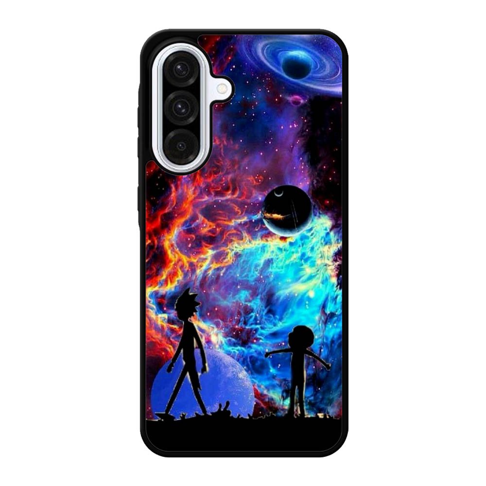 Rick And Morty Flat Samsung Galaxy A56 Case FE6067