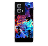 Rick And Morty Flat Motorola Moto Edge 2024 Case FE4826
