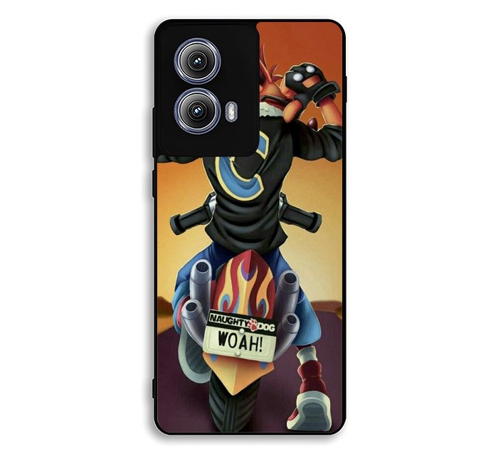 Crash Bandicoot Funky Motorola Moto Edge 2024 Case BC2187
