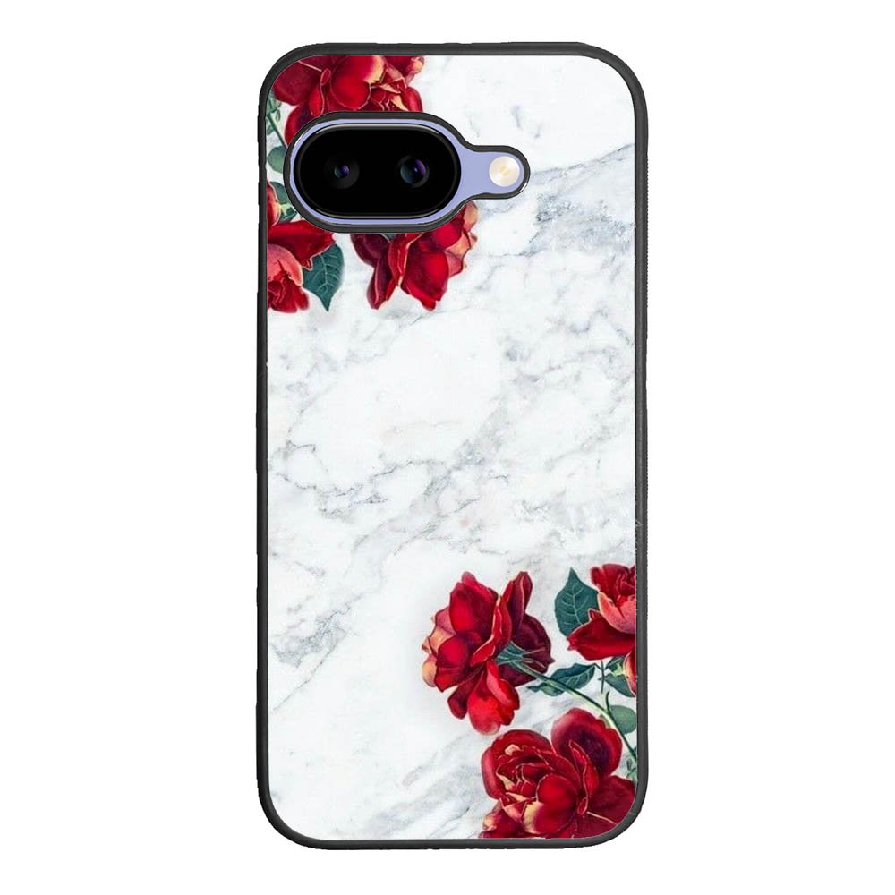 Marble With Roses Google Pixel 10A Case BC2061