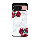 Marble With Roses Case Google Pixel 9 BC2061