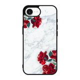Marble With Roses iPhone 17e Case BC2061