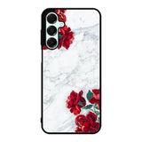 Marble With Roses Samsung Galaxy A16 Case BC2061