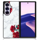 Marble With Roses Samsung Galaxy Z Fold 7 5G Case BC2061