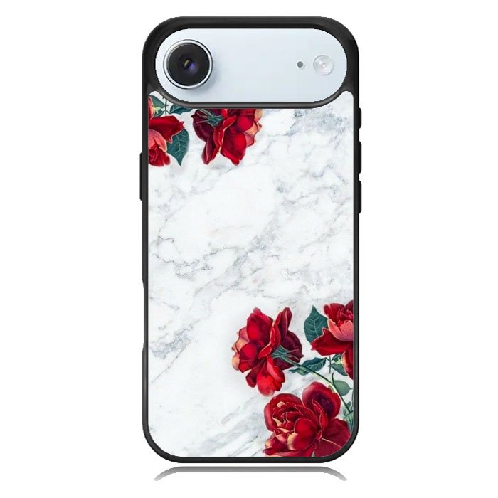 Marble With Roses iPhone 17 Air Case BC2061