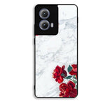 Marble With Roses Motorola Moto Edge 2024 Case BC2061