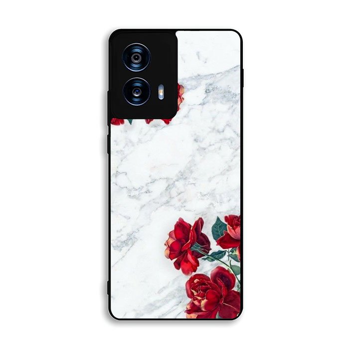 Marble With Roses Motorola Moto G Power 5G 2024 Case BC2061