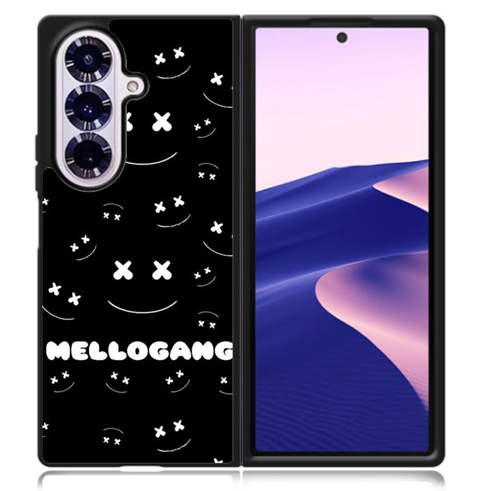 Marshmello Mellogang Black Art Samsung Galaxy Z Fold 7 5G Case BC2063
