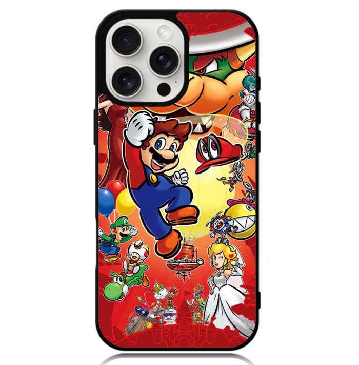 Super Mario Oddysey Case iPhone 16 Pro Max BC1999