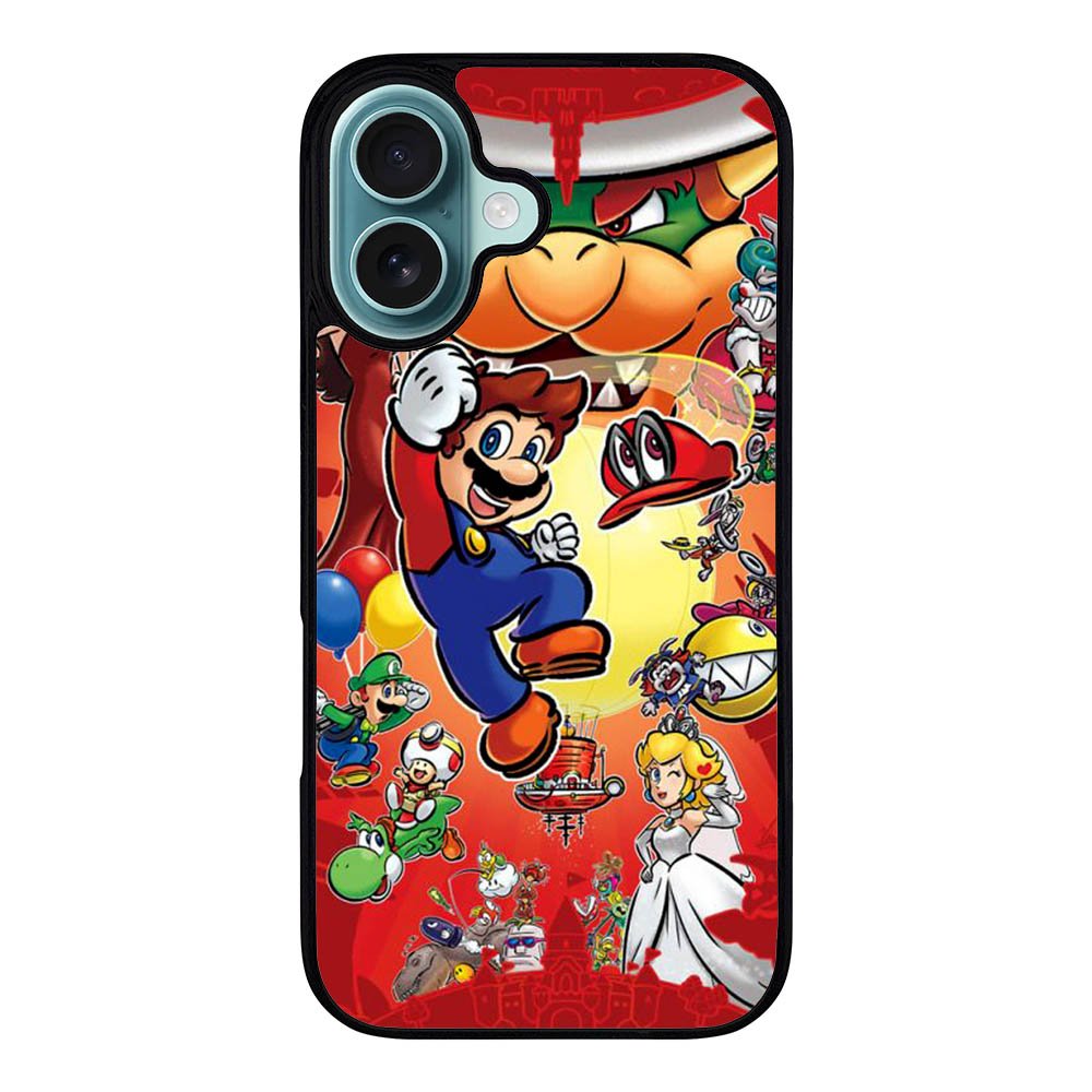 Super Mario Oddysey Case iPhone 16 Plus BC1999