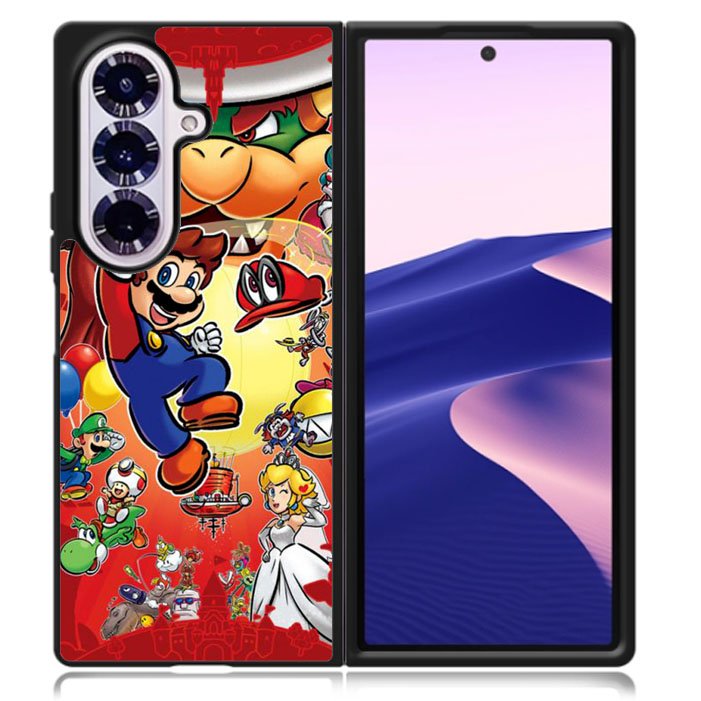 Super Mario Oddysey Samsung Galaxy Z Fold 7 5G Case BC1999