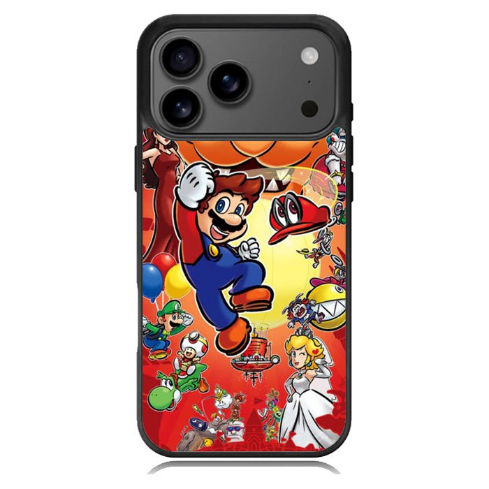 Super Mario Oddysey iPhone 17 Pro Max Case BC1999