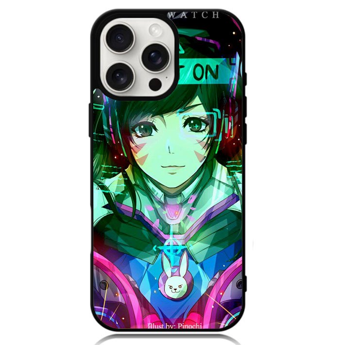 Dva Overwatch Case iPhone 16 Pro Max BC2210