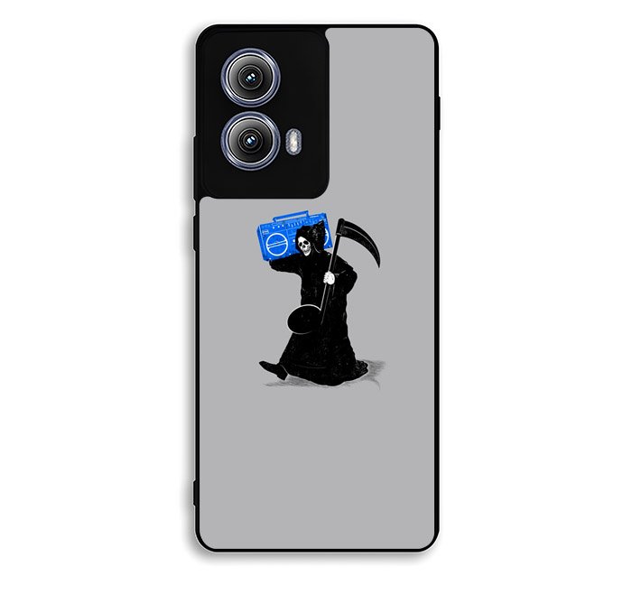 Grim Reaper Tape Motorola Moto Edge 2024 Case BC2124