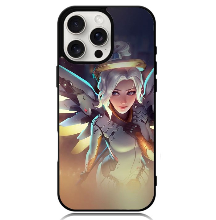 Mercy Overwatch Angel Healer Case iPhone 16 Pro Max BC2066