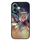 Mercy Overwatch Angel Healer Case iPhone 16 Plus BC2066