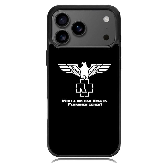 Rammstein iPhone 17 Pro Case BC2038