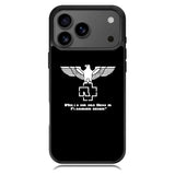 Rammstein iPhone 17 Pro Case BC2038