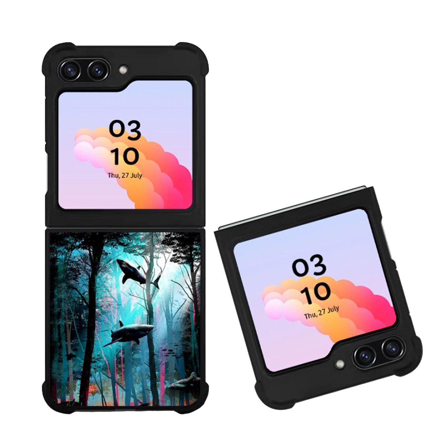 Shark Forest Case Samsung Galaxy Z Flip 5 5G BC2052