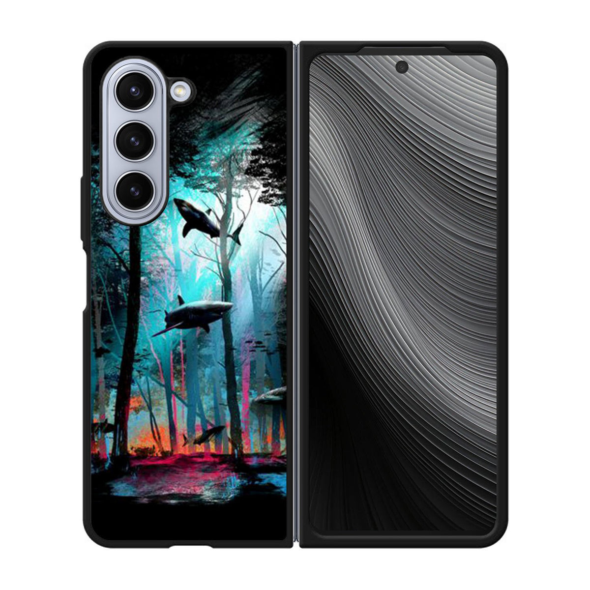 Shark Forest Case Samsung Galaxy z Fold 5 5G BC2052