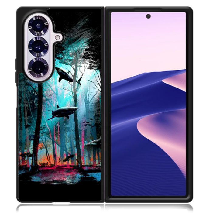 Shark Forest Samsung Galaxy Z Fold 7 5G Case BC2052