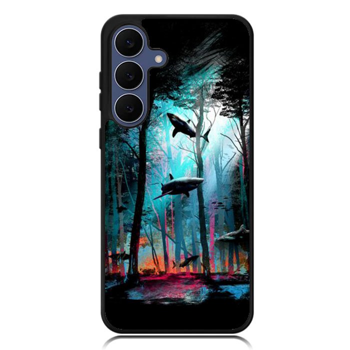 Shark Forest Samsung Galaxy S25 FE Case BC2052