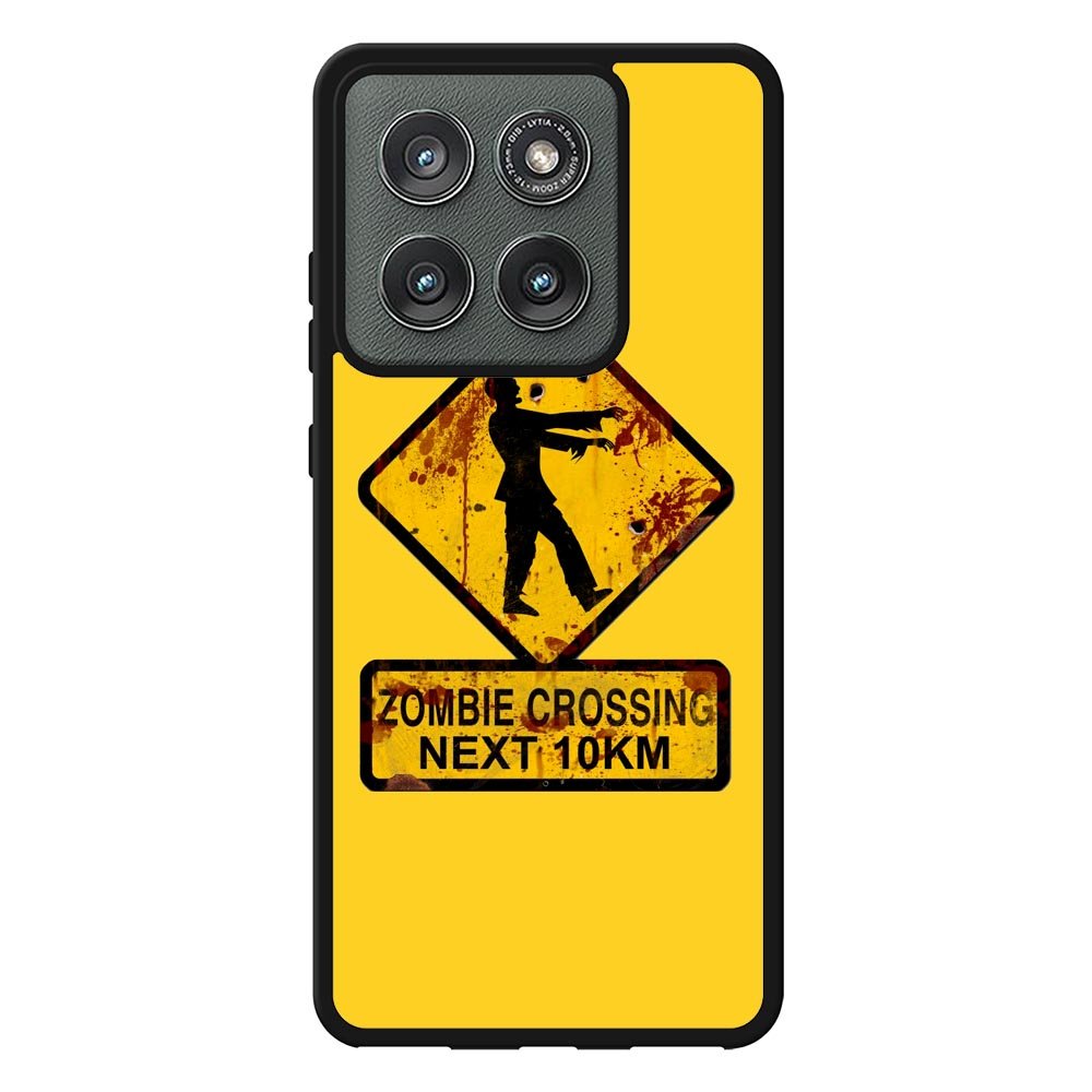 Zombie Crossing Sign Case Motorola Moto Edge 2025 BC1977