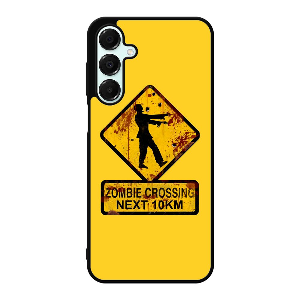 Zombie Crossing Sign Samsung Galaxy A16 Case BC1977