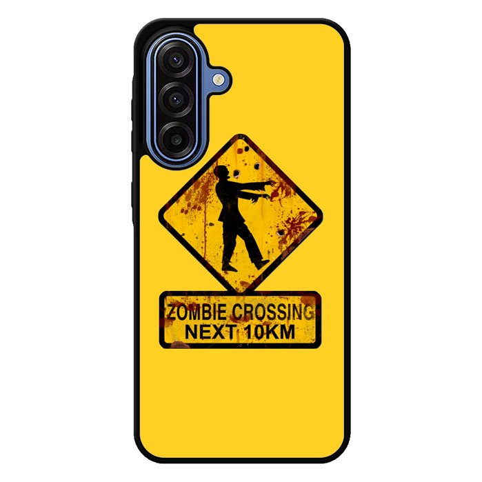 Zombie Crossing Sign Samsung Galaxy A17 5G Case BC1977