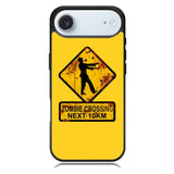 Zombie Crossing Sign iPhone 17 Air Case BC1977