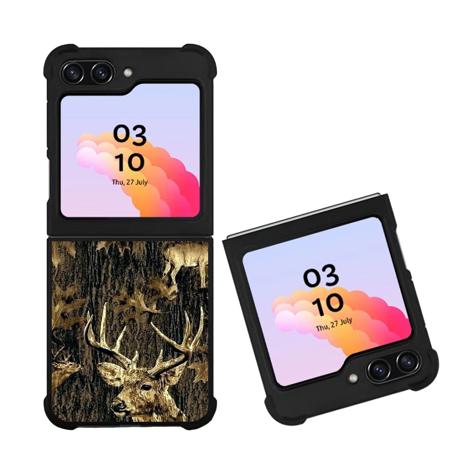 Deer Hunting Camo Case Samsung Galaxy Z Flip 5 5G BC2193